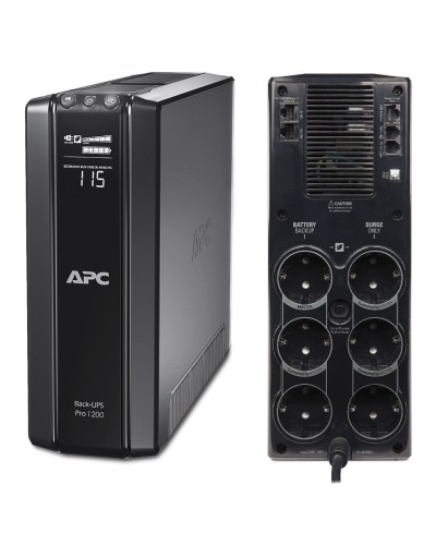 BR1200G-RS APC Back-UPS Pro 1200 ВА. Источник бесперебойного питания. APC в Барнауле