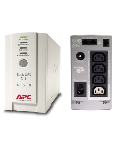 BK650EI APC Back-UPS 650 ВА. Источник бесперебойного питания. APC в Барнауле