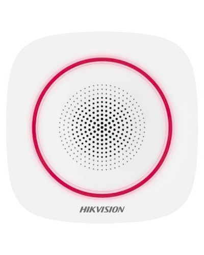 DS-PS1-II-WE(RU) Red Indicator. Оповещатель свето-звуковой радиоканальный. AX PRO Hikvision в Барнауле