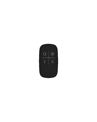 DS-PKF1-WE (цв. черный). Брелок 4-х кнопочный с обратной связью. AX PRO Hikvision в Барнауле