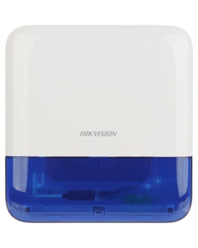 DS-PS1-E-WE Blue Indicator. Оповещатель свето-звуковой радиоканальный уличный. AX PRO Hikvision в Барнауле