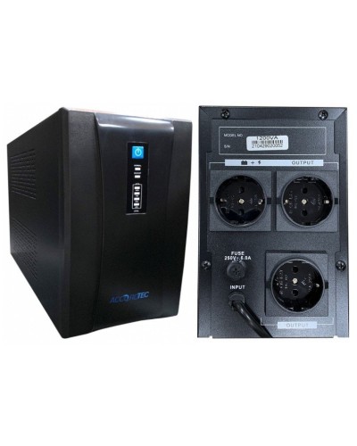 UPS-220/1200VA. Источник бесперебойного питания. AccordTec в Барнауле
