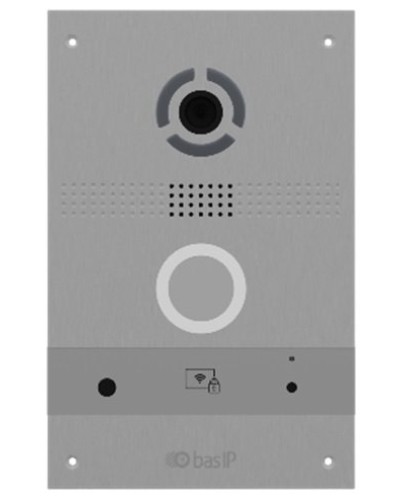 AV-08FB SILVER. Вызывная панель IP-домофона. BAS-IP в Барнауле