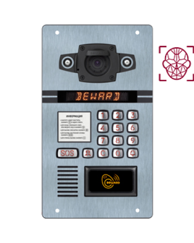 DKS15135 (2Мп, 2.1мм). Вызывная панель подъездного IP-домофона. Beward в Барнауле