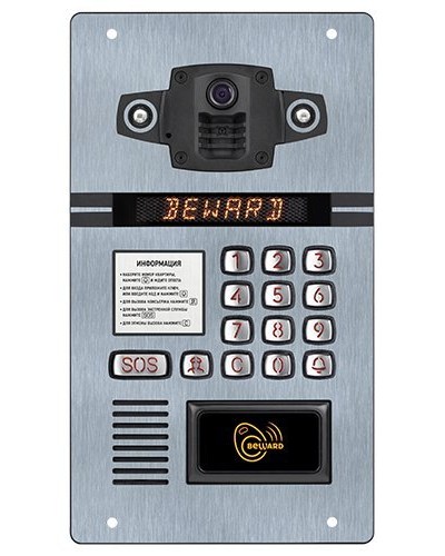 DKS15105. Вызывная панель подъездного IP-домофона. Beward в Барнауле