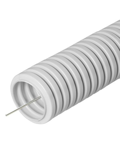 FCPL-25-PVC-050-1-GY (11229c): Труба гофрированная гибкая, лёгкая с протяжкой в Барнауле