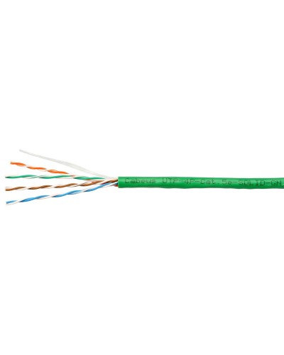 UTP-4P-Cat.5e-SOLID-LSLTx-GN (10990c). Кабель «витая пара» (LAN) для структурированных систем связи. CABEUS в Барнауле