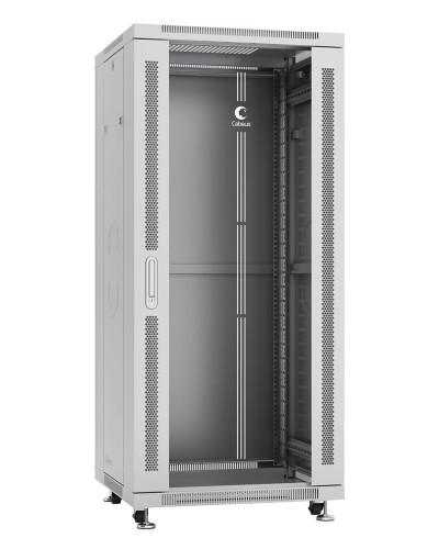 SH-05C-27U60/60 (7045c). Шкаф телекоммуникационный 19 напольный 27U. CABEUS в Барнауле