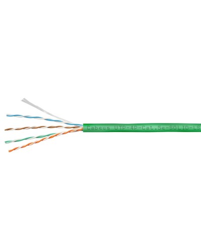 UTP-4P-Cat.5e-SOLID-LSZH-GN (9779c). Кабель «витая пара» (LAN) для структурированных систем связи. CABEUS в Барнауле
