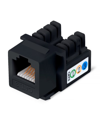 KJ-RJ12-90-BK (9481c): Вставка Keystone Jack в Барнауле