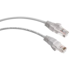 PC-UTP-RJ45-Cat.5e-1.5m-LSZH (8864c), серый. Патч-корд медный. CABEUS
