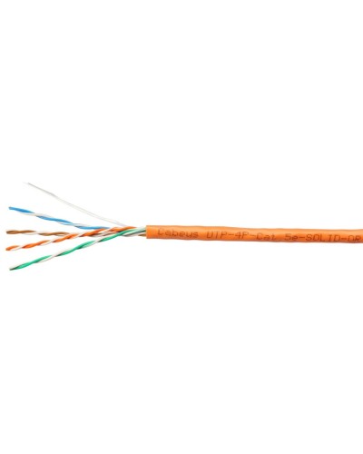 UTP-4P-Cat.5e-SOLID-OR-100 (7253c-5). Кабель «витая пара» (LAN) для структурированных систем связи. CABEUS в Барнауле