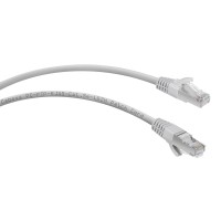 PC-FTP-RJ45-Cat.5e-3m-LSZH (8873c), серый. Патч-корд медный. CABEUS