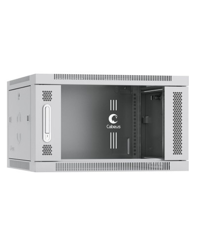 SH-05F-6U60/45 (7058c). Шкаф телекоммуникационный 19 настенный 6U. CABEUS в Барнауле