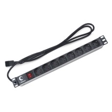 PDU-8P-2IEC (7070c). Блок розеток 19. CABEUS