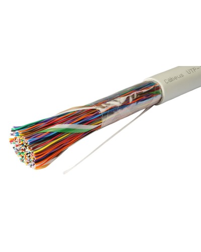 UTP-50P-Cat.3-IN (7282c). Кабель «витая пара» (LAN) для структурированных систем связи. CABEUS в Барнауле