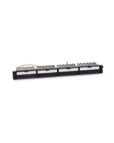 PL-24-KJ-RJ45-Cat.6-SH-180T (11833c): Патч-панель 19" (1U), 24 порта RJ-45, категория 6, полностью экранированная в Барнауле