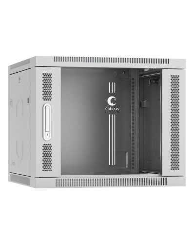 SH-05F-9U60/45 (7059c). Шкаф телекоммуникационный 19 настенный 9U. CABEUS в Барнауле