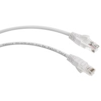 PC-UTP-RJ45-Cat.6-5m-LSZH (8881c), серый. Патч-корд медный. CABEUS