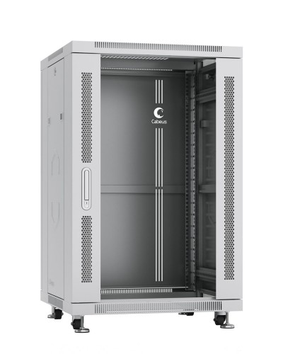 SH-05C-18U60/60 (7043c). Шкаф телекоммуникационный 19 напольный 18U. CABEUS в Барнауле