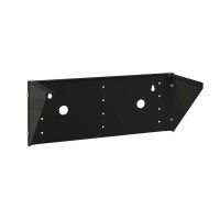 NC-5U-V-BK (12031c). Кронштейн настенный вертикальный 19 5U, цвет черный. CABEUS