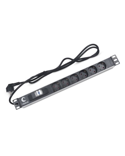 PDU-6P-B-2EU (7292c). Блок розеток 19. CABEUS в Барнауле
