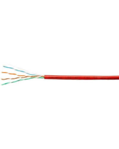 UTP-4P-Cat.5e-SOLID-RD-100 (7249c-5). Кабель «витая пара» (LAN) для структурированных систем связи. CABEUS в Барнауле