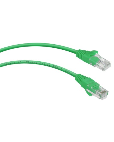 PC-UTP-RJ45-Cat.5e-0.5m-GN (7667c), зелёный. Патч-корд медный. CABEUS в Барнауле