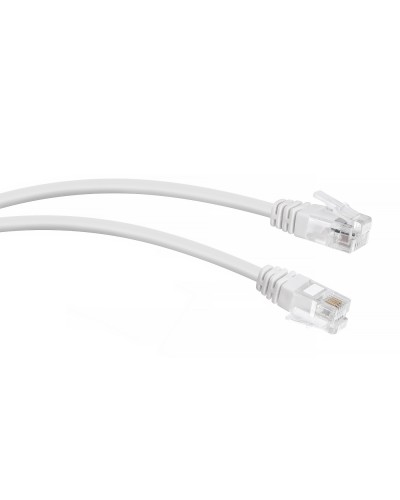 PC-TEL-RJ12-5m (7891c), белый. Патч-корд медный. CABEUS в Барнауле