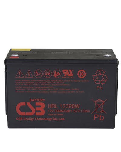 CSB HRL 12390W. Аккумулятор герметичный свинцово-кислотный. CSB в Барнауле