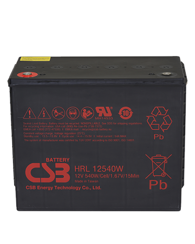 CSB HRL 12540W FR. Аккумулятор герметичный свинцово-кислотный. CSB в Барнауле