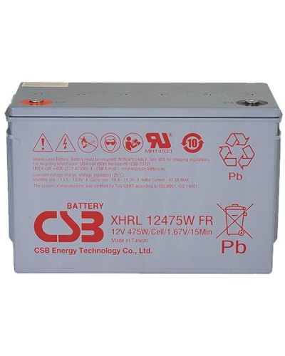 CSB XHRL 12475W FR. Аккумулятор герметичный свинцово-кислотный. CSB в Барнауле