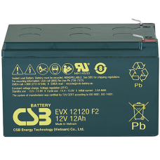 CSB EVX 12120. Аккумулятор герметичный свинцово-кислотный. CSB