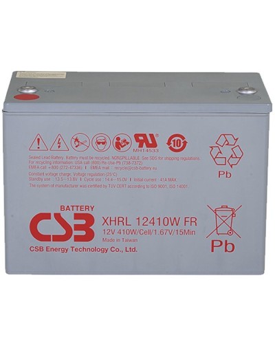 CSB XHRL 12410W FR. Аккумулятор герметичный свинцово-кислотный. CSB в Барнауле