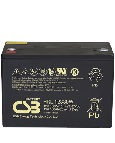 CSB HRL 12330W FR. Аккумулятор герметичный свинцово-кислотный. CSB в Барнауле
