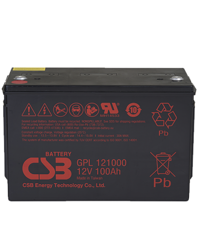 CSB GPL 121000. Аккумулятор герметичный свинцово-кислотный. CSB в Барнауле