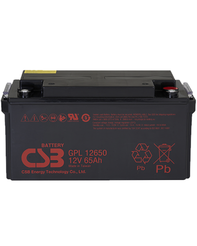 CSB GPL 12650. Аккумулятор герметичный свинцово-кислотный. CSB в Барнауле