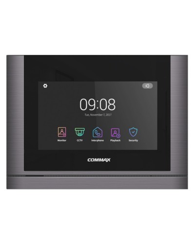 CDV-1024MA/VZ (темное серебро). Монитор видеодомофона цветной. Commax в Барнауле