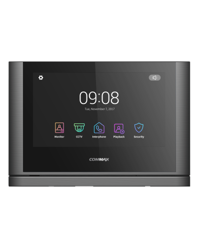 CDV-1024MA (темное серебро) Black Smog. Монитор видеодомофона цветной. Commax в Барнауле