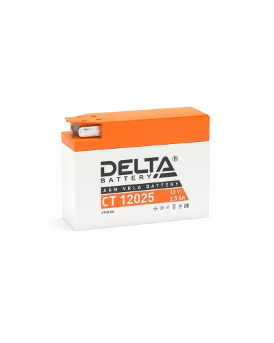 Delta CT 12025. Аккумулятор герметичный свинцово-кислотный стартерный. Delta в Барнауле