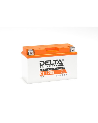 Delta CT 1208. Аккумулятор герметичный свинцово-кислотный стартерный. Delta в Барнауле