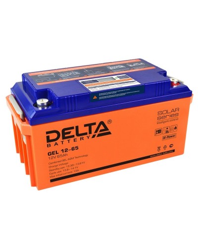 Delta GEL 12-65. Аккумулятор герметичный свинцово-кислотный. Delta в Барнауле