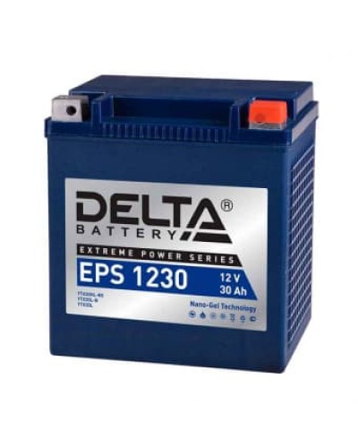 Delta EPS 1230. Аккумулятор герметичный свинцово-кислотный стартерный. Delta в Барнауле