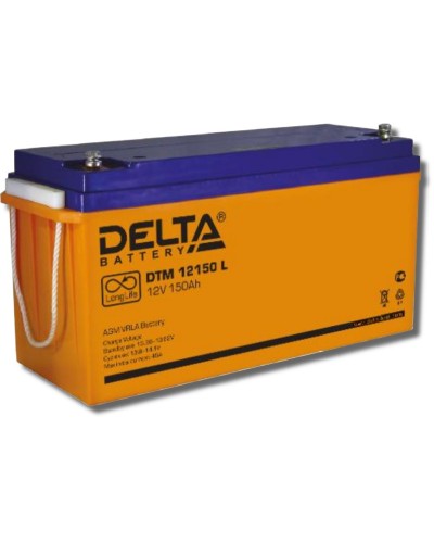 Delta DTM 12150 L. Аккумулятор герметичный свинцово-кислотный. Delta в Барнауле