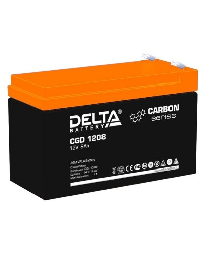 Delta CGD 1208. Аккумулятор герметичный свинцово-кислотный. Delta в Барнауле