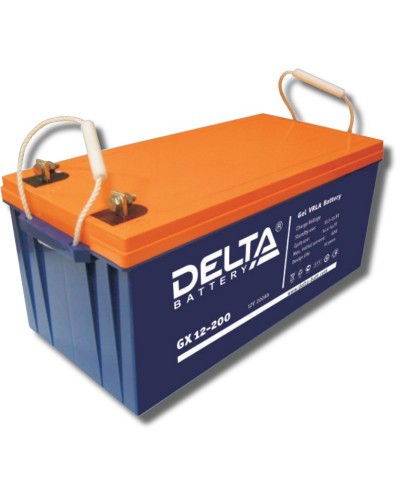 Delta GX 12-200. Аккумулятор герметичный свинцово-кислотный. Delta в Барнауле