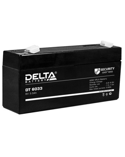 Delta DT 6033 (125мм). Аккумулятор герметичный свинцово-кислотный. Delta в Барнауле