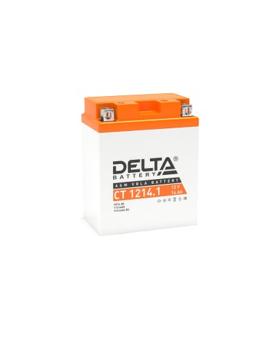 Delta CT 1214.1. Аккумулятор герметичный свинцово-кислотный стартерный. Delta в Барнауле