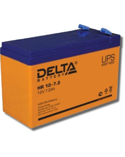 Delta HR 12-7.2. Аккумулятор герметичный свинцово-кислотный. Delta в Барнауле