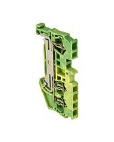 JXB-ST-2.5 3-проводная, земля, желто-зеленная (plc-jxb-st-2.5-3-pen). Колодка клеммная пружинная. EKF в Барнауле